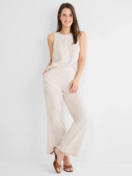 Pinstripe Gauze Tank