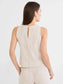 Pinstripe Gauze Tank