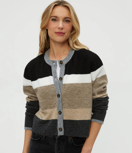Fiona Stripe Cardigan