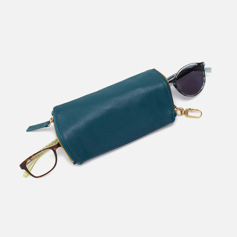 Pebbled Spark Double Eyeglass Case