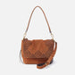 Harley Suede Convertible Shoulder Bag