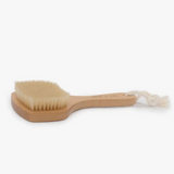 Dry Body Brush (Fan Shaped) - Boar Bristles