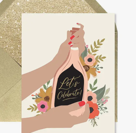 Let's Celebrate! Congratulations Greeting Card
