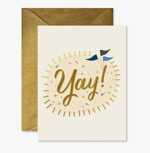 Yay! Encouragement Greeting Card