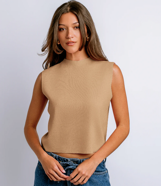 Betty Top - Milk Tea