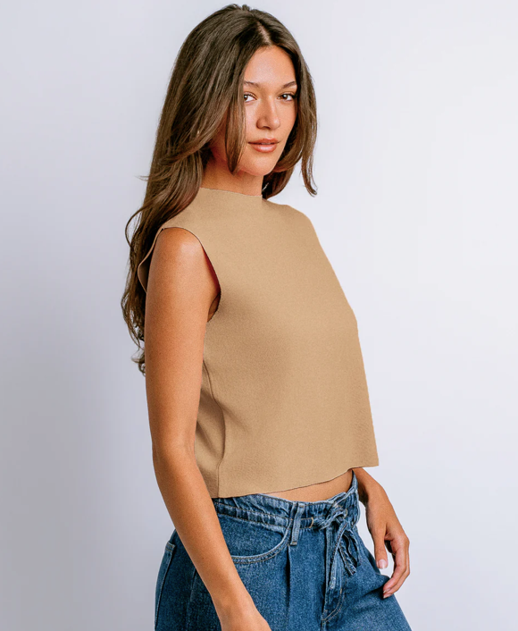 Betty Top - Milk Tea