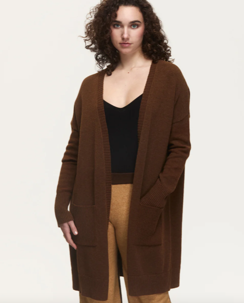 Gwyneth Cardigan Espresso