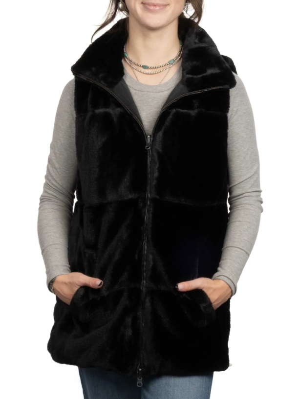 Reversible Fur Vest