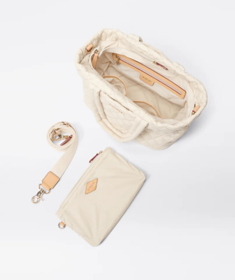 Small Metro City Tote - Sandshell