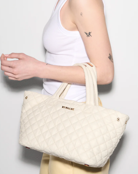 Small Metro City Tote - Sandshell