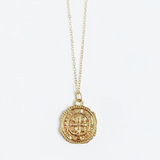 Meant To Be Coin Necklace Gold Filled