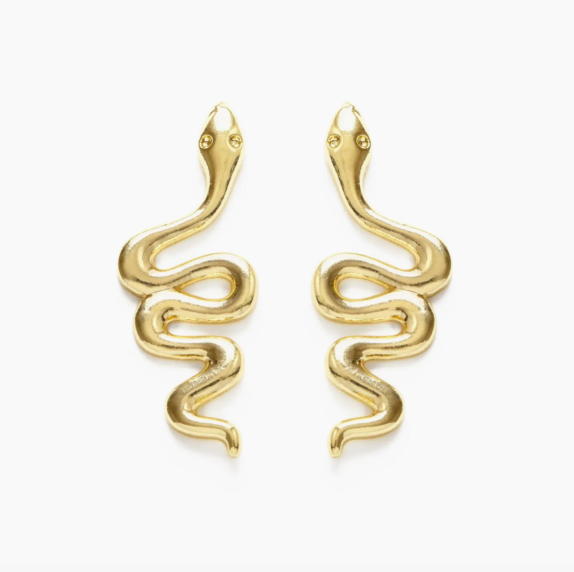 Serpent Stud Earrings