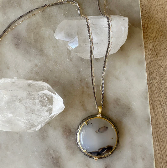 Montana Agate Necklace