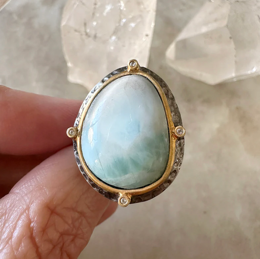 Yara Larimar Ring