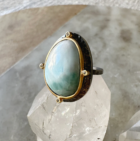 Yara Larimar Ring