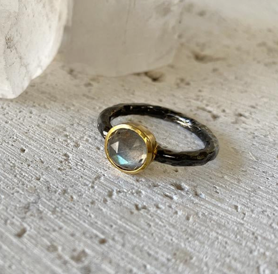 Labradorite Stacking Ring