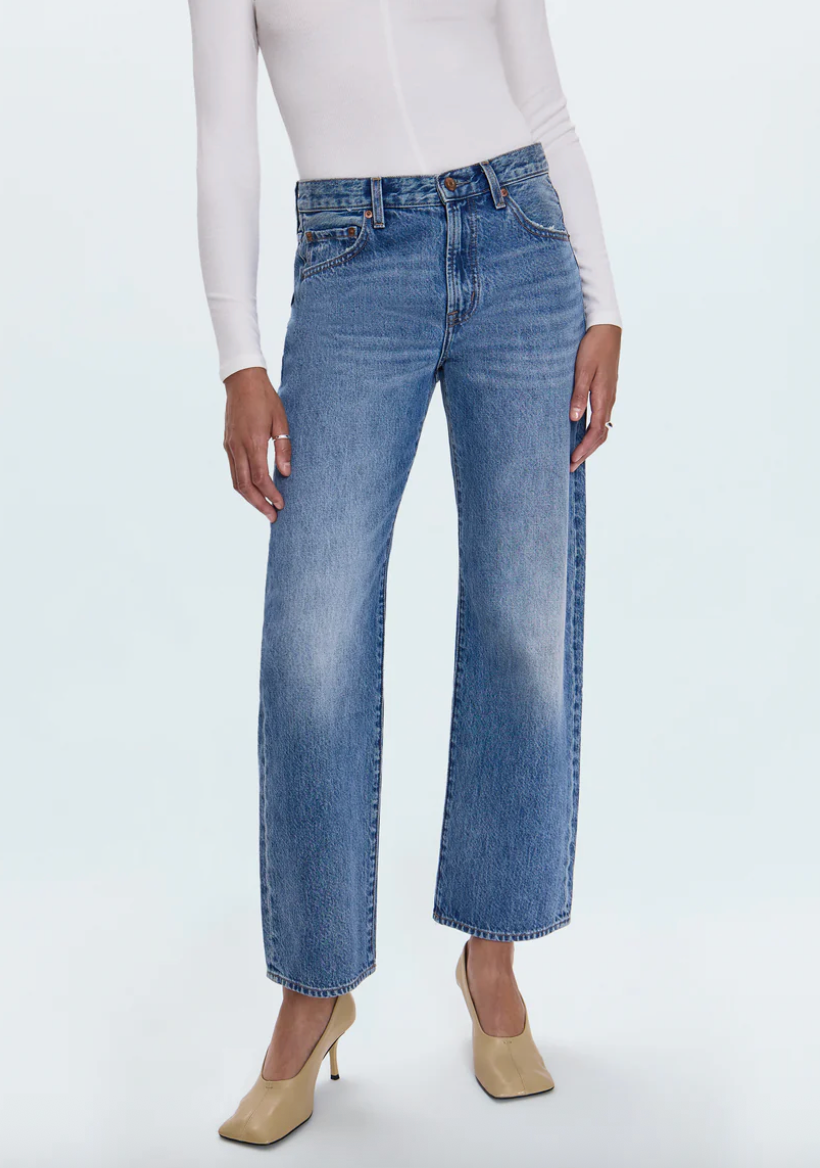 Lexi Bowed Straight Leg - Metropolis