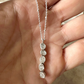 Eternity Diamond Cascade Necklace