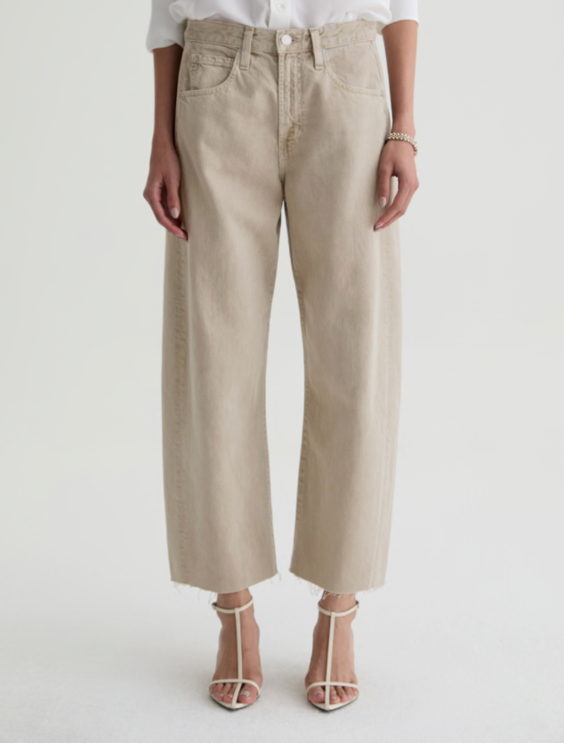 Hattie Crop - Light Taupe