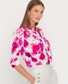 Bardot Floral Top