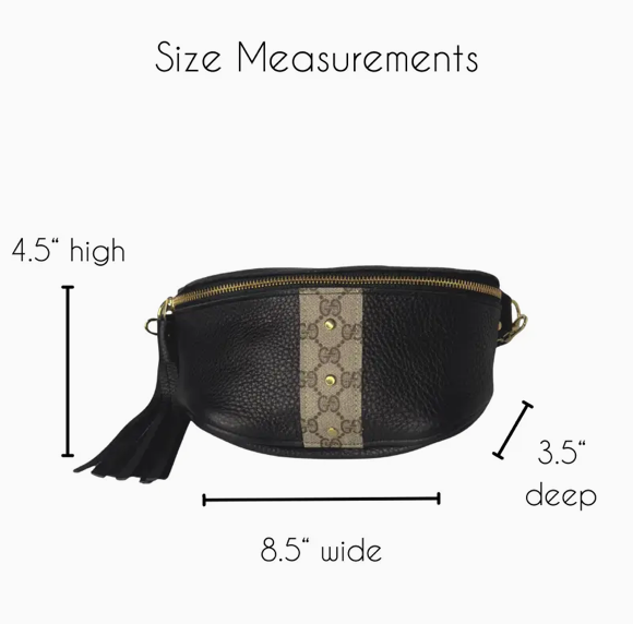 Britt Belt Bag - Upcycled Gucci