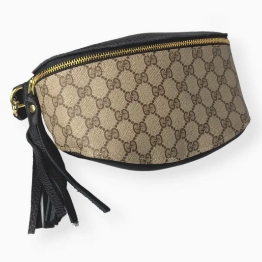 Britt Belt Bag | Upcycled Gucci Full Front