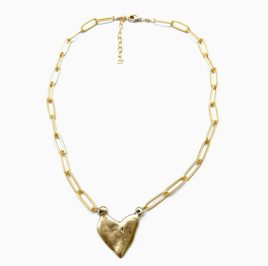 Abstract Heart Gold