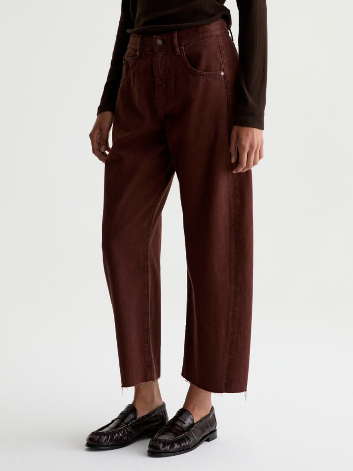 Hattie Crop - Chestnut
