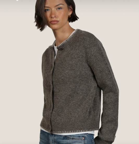 Classic Crewneck Cardigan