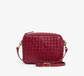 Woven Midi Sac - Garnet