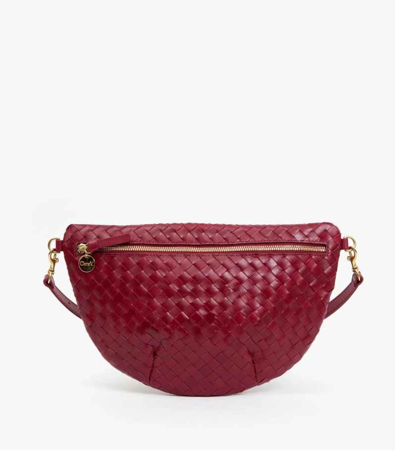 Woven Grande Fanny - Garnet