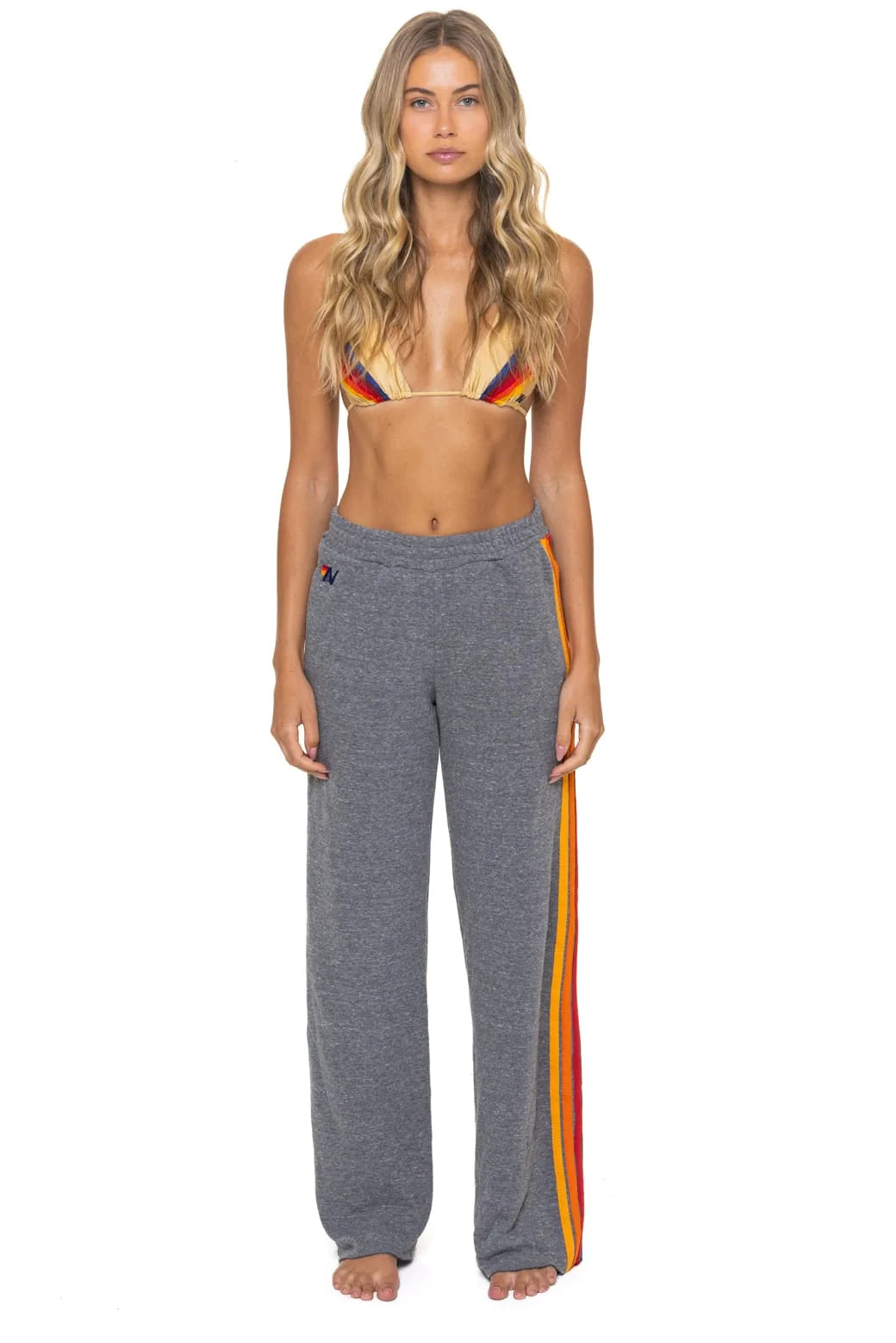 Wide Leg Sweatpant - Grey