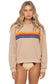 Stripe Crew Sweatshirt - Sand