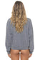 Stripe Crew Sweatshirt - Grey