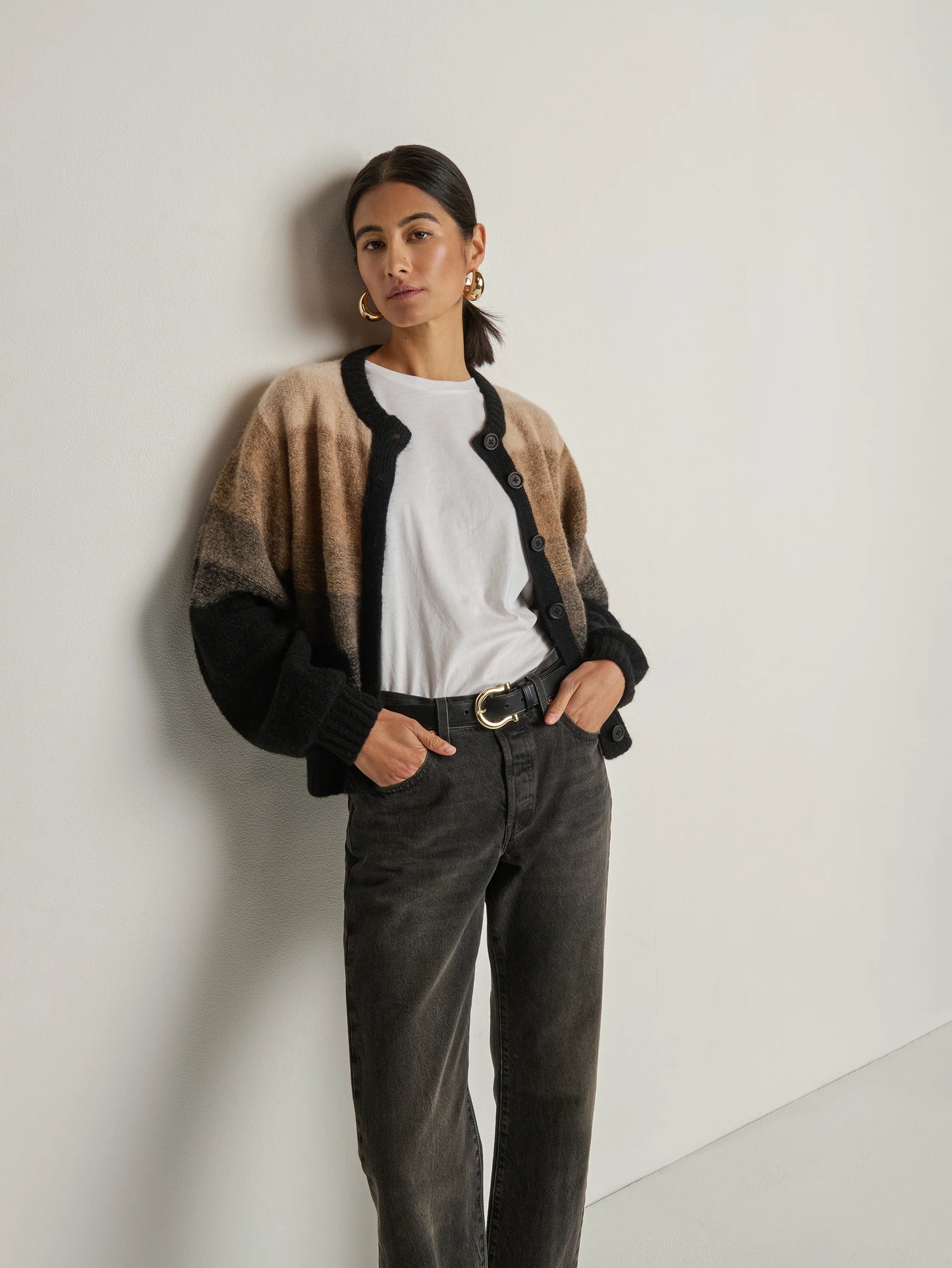 Tessa Ombre Cardigan