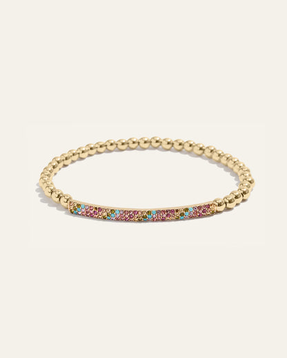 Tribute Beaded Stretch Bracelet