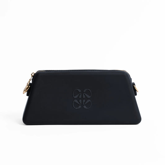 Disco Silicone Clutch - Noir