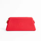 Disco Silicone Clutch - Cherry