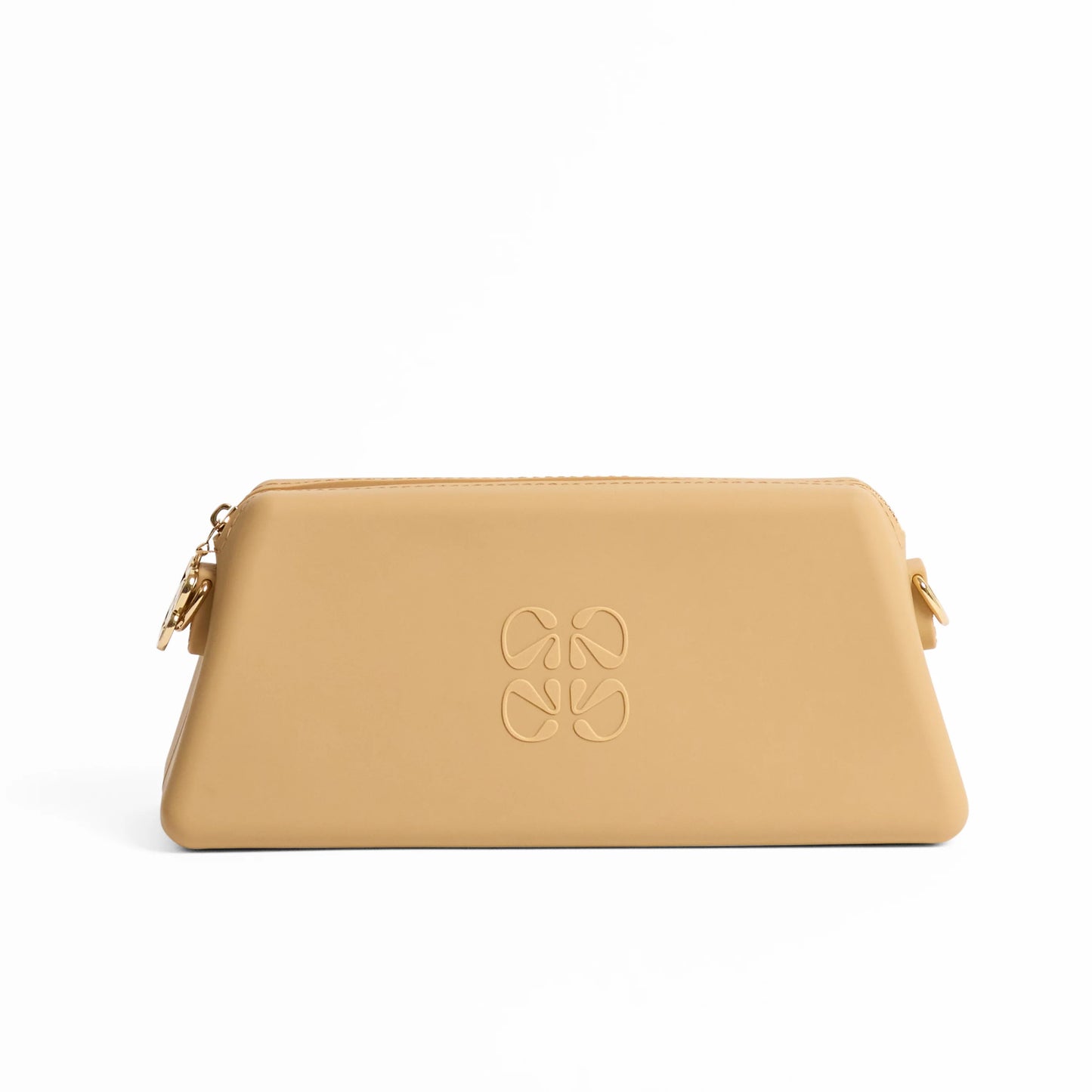 Disco Silicone Clutch - Café