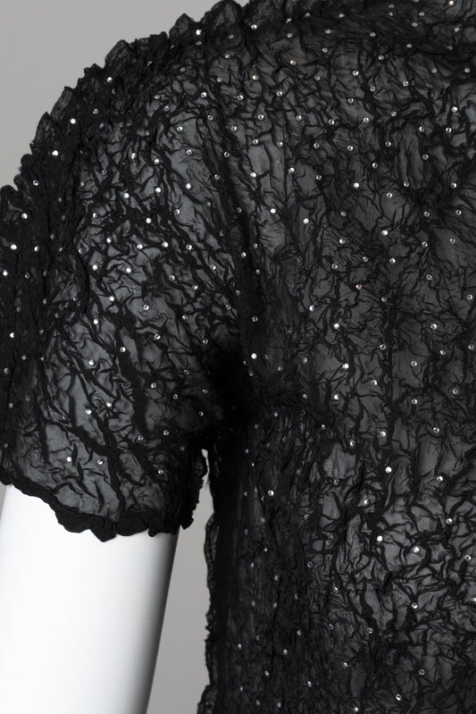 Astra Crystal Chiffon Top