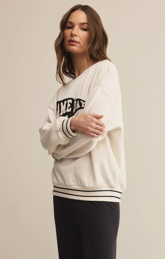 Oversized Game Day Sweatshirt