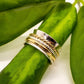 Mixed Band Spinner Ring