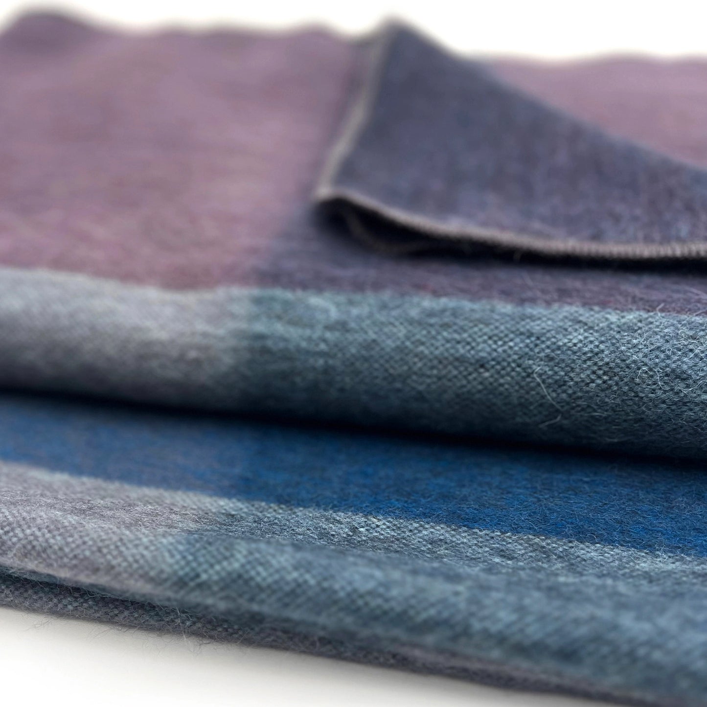 Alpaca Throw Blanket - Plum