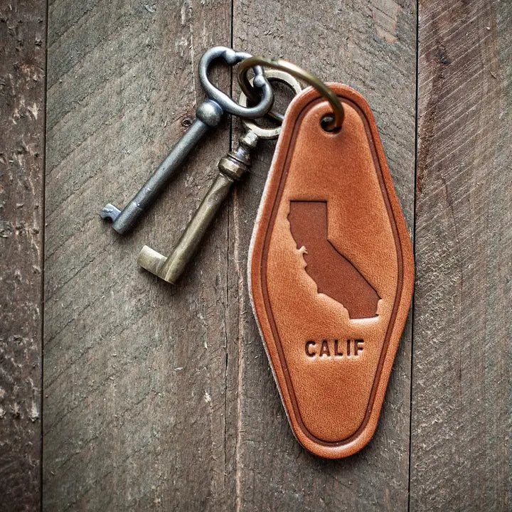 Leather Keychain