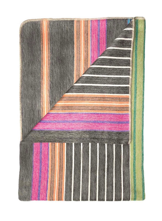Alpaca Throw Blanket -Fireworks