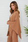 Knit Dolman Cardigan - Camel