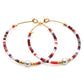 Miyuki Bead Hoops