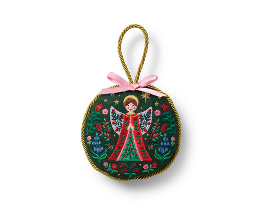 Angel Embroidered Ornament
