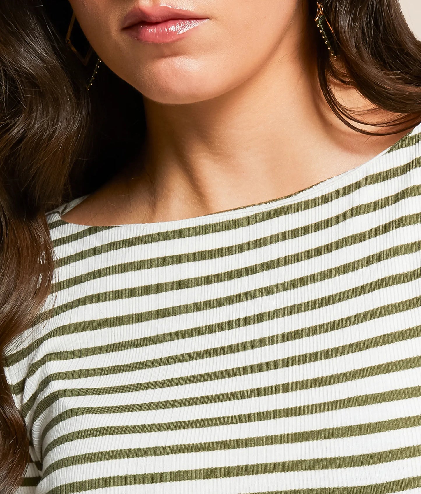 Pristine Striped Tee