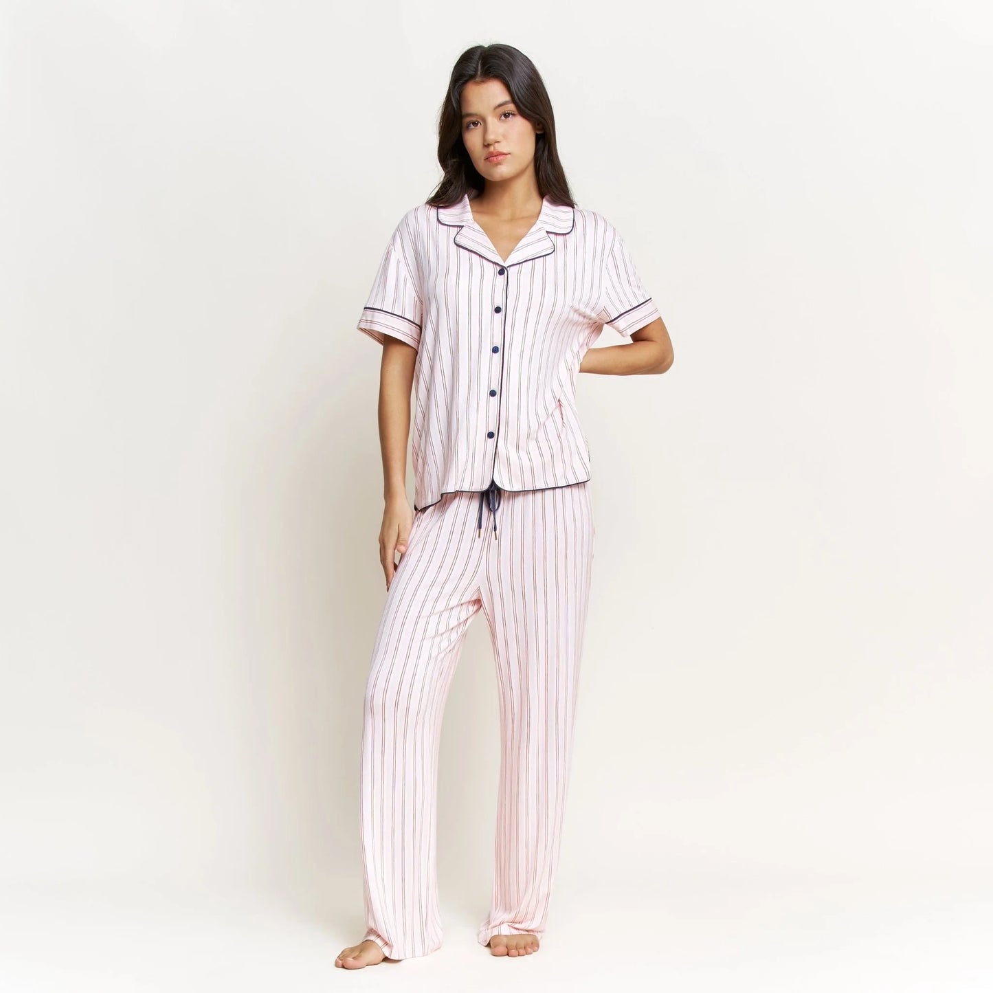 Marzipan Stripe PJ Set